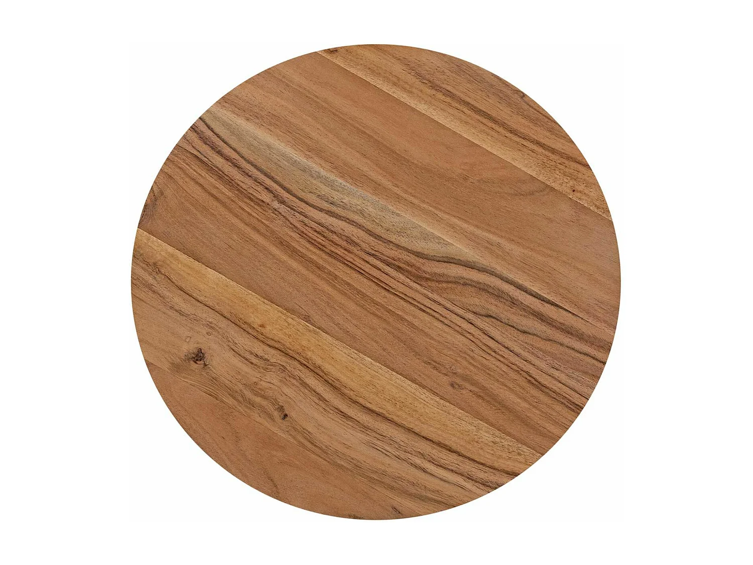 Table d'appoint ronde bois massif | Acacia Kfir