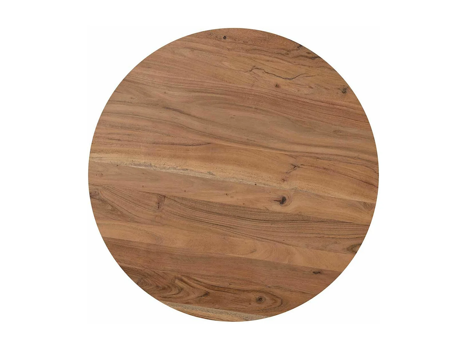 Table basse ronde bois 80 cm | Acacia Dimona
