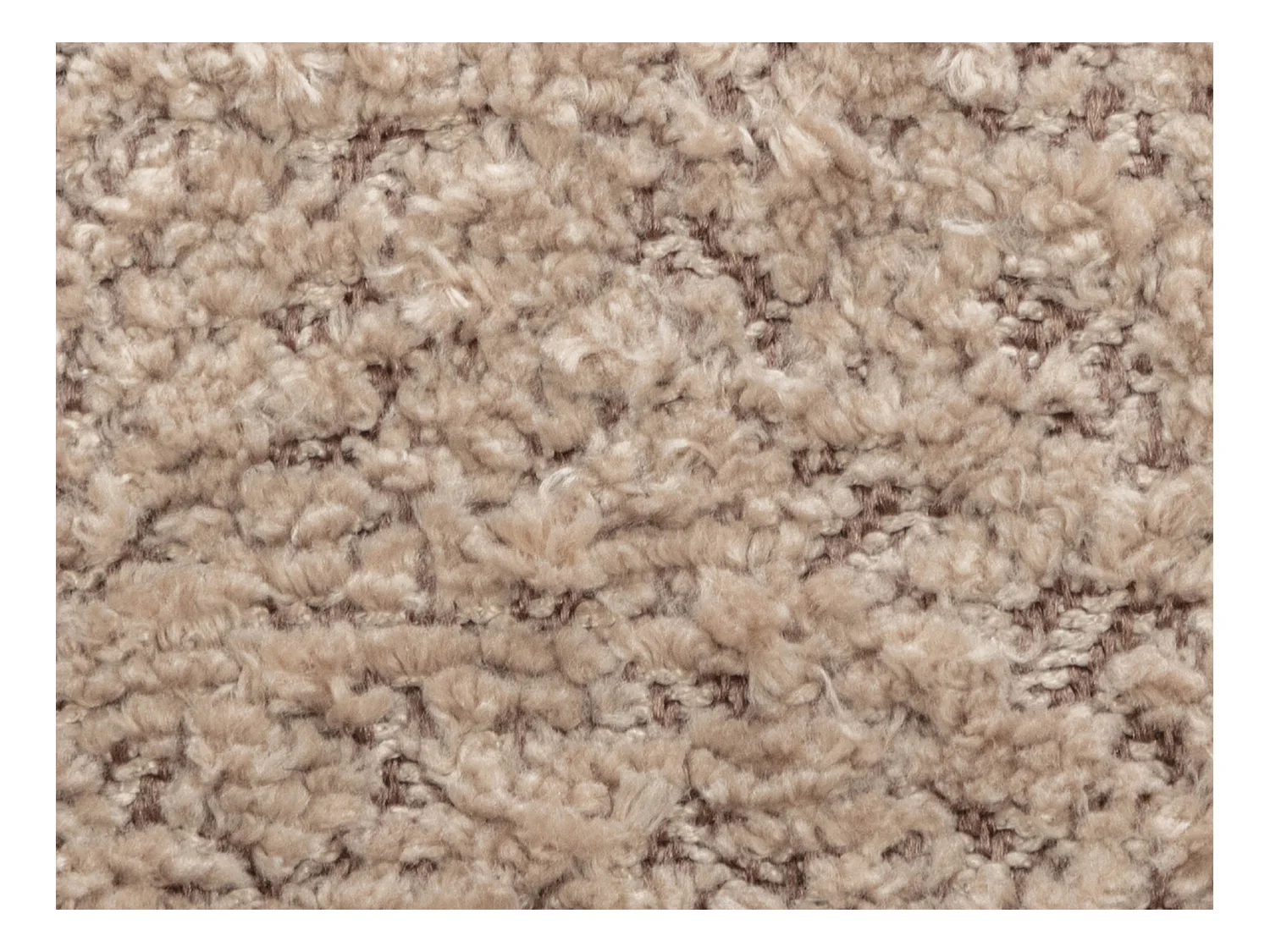 Lote de 6 sillas con reposabrazos en tejido bouclé y madera de hevea - Topo y negro - LIVELIA