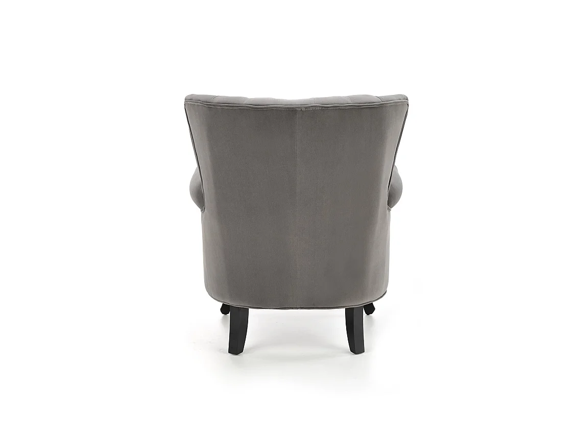 Fotel do salonu TITAN VELVET ciemnozielony