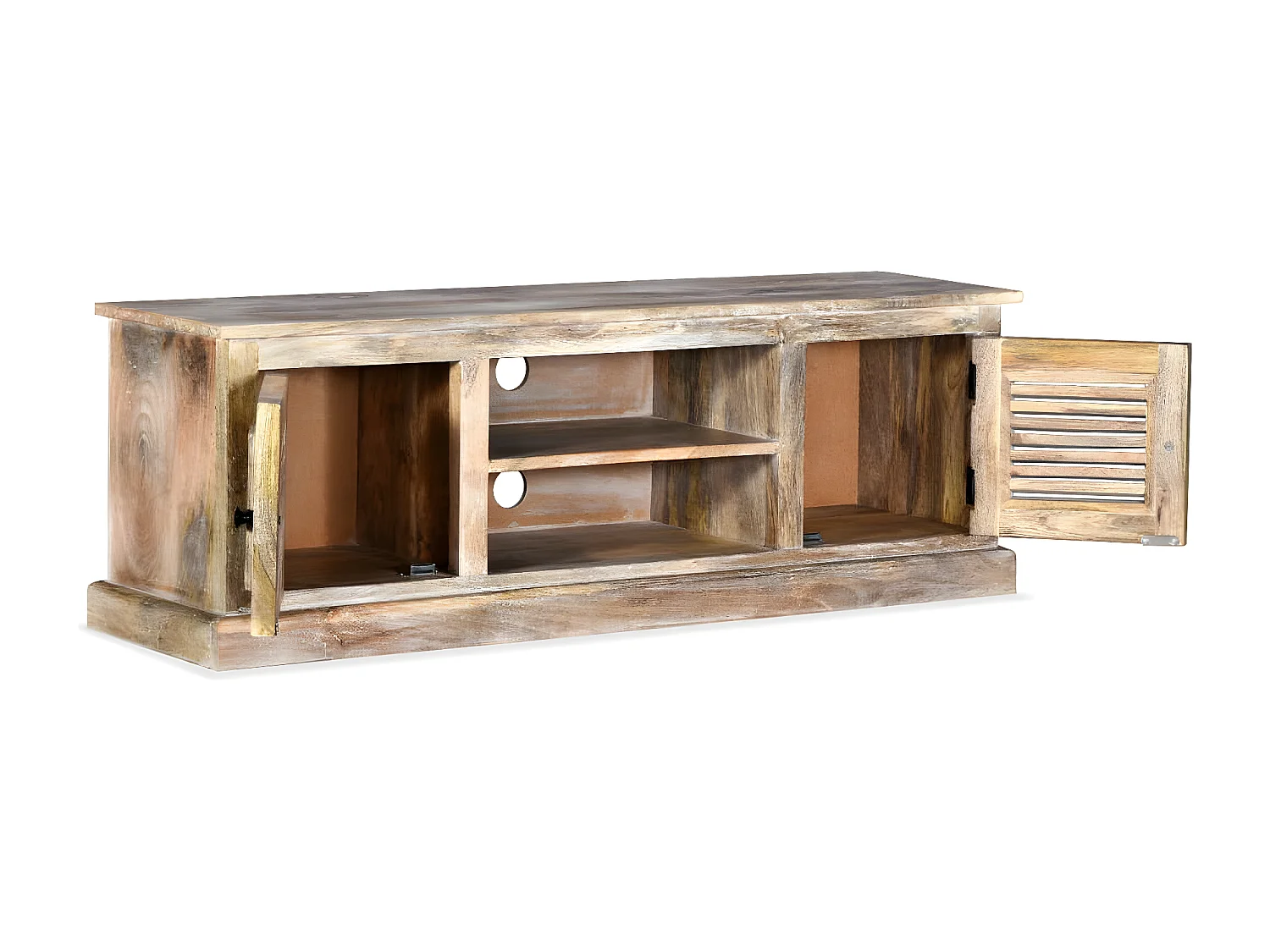 Mueble para la TV de madera maciza de mango