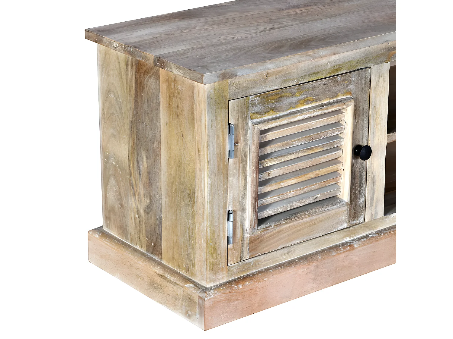 Mueble para la TV de madera maciza de mango