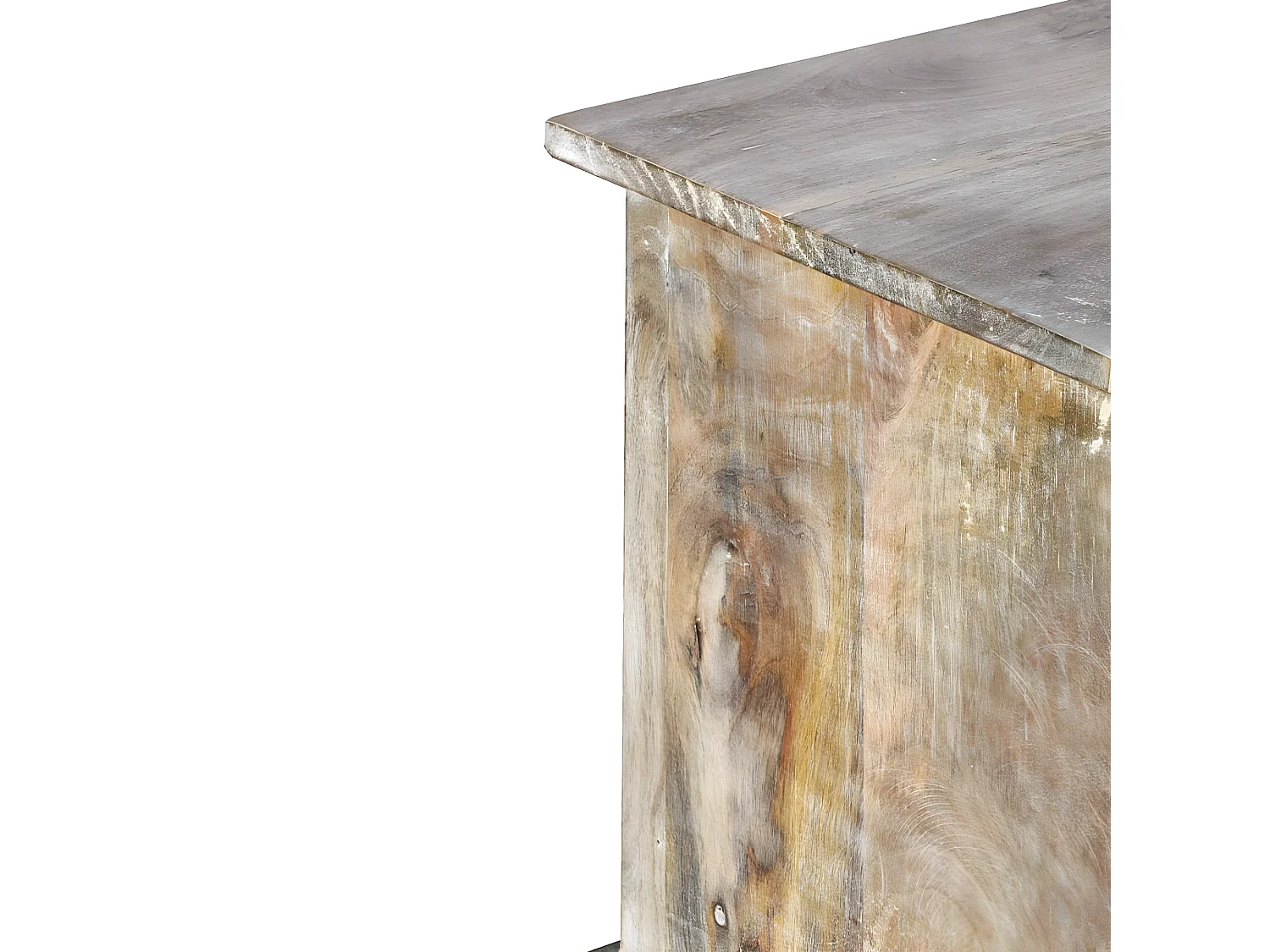 Mueble para la TV de madera maciza de mango