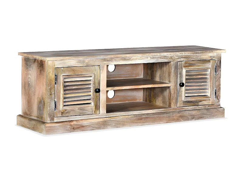 Mueble para la TV de madera maciza de mango
