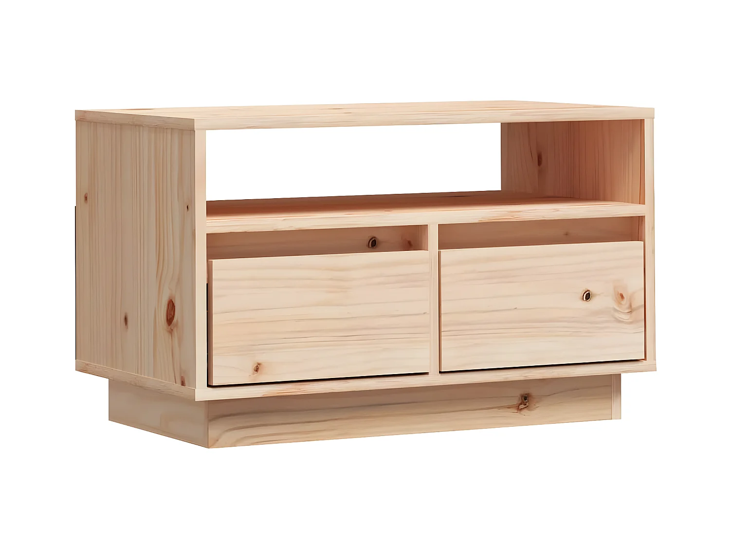 Meuble TV 60x35x37 cm Bois de pin massif