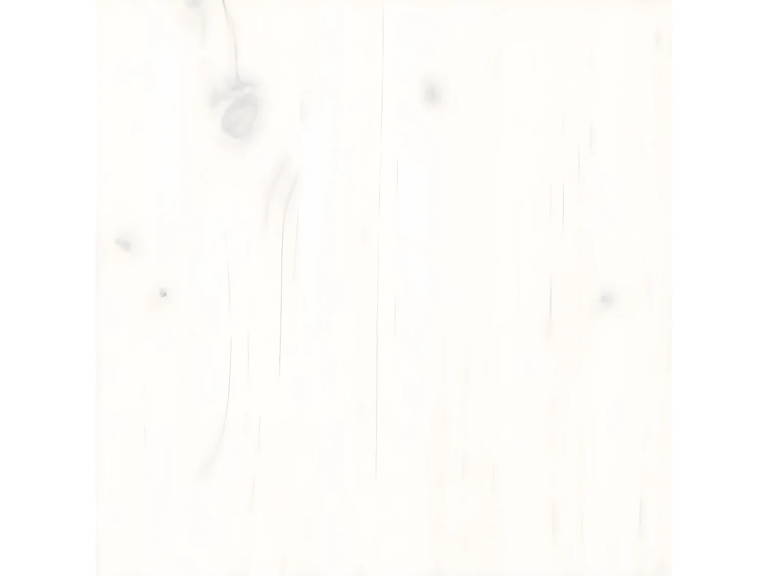 Mueble de TV de madera maciza de pino blanco 110,5x34x40 cm