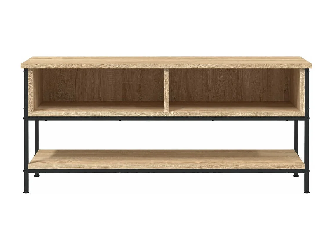 Meuble TV chêne sonoma 100x35x45 cm bois d'ingénierie