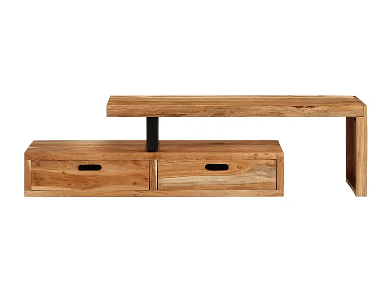 Mueble de TV madera maciza de acacia