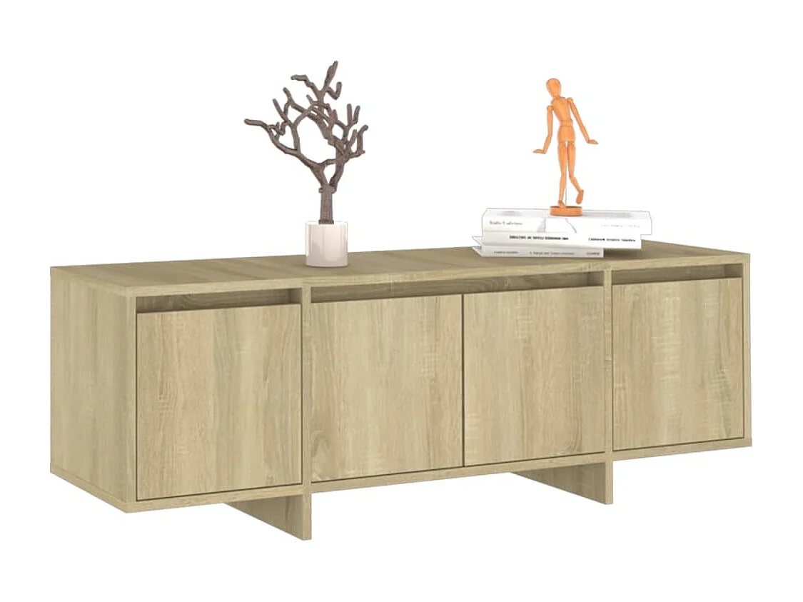 Meuble TV Chêne sonoma 120x30x40,5 cm Aggloméré