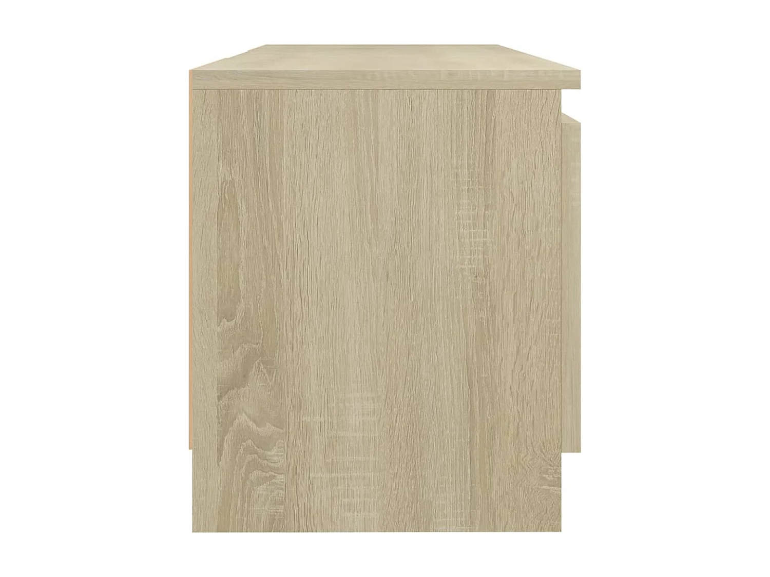 Meuble TV avec lumières LED chêne sonoma 120x30x35,5 cm