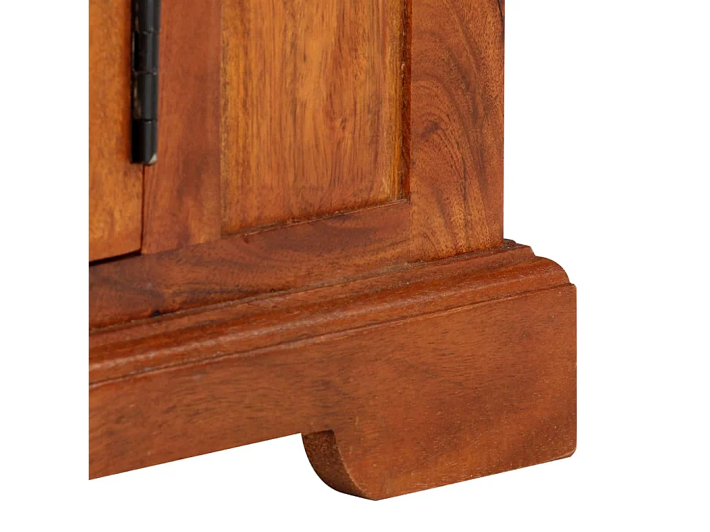 Meuble TV 119x30x40 cm Bois d'acacia massif