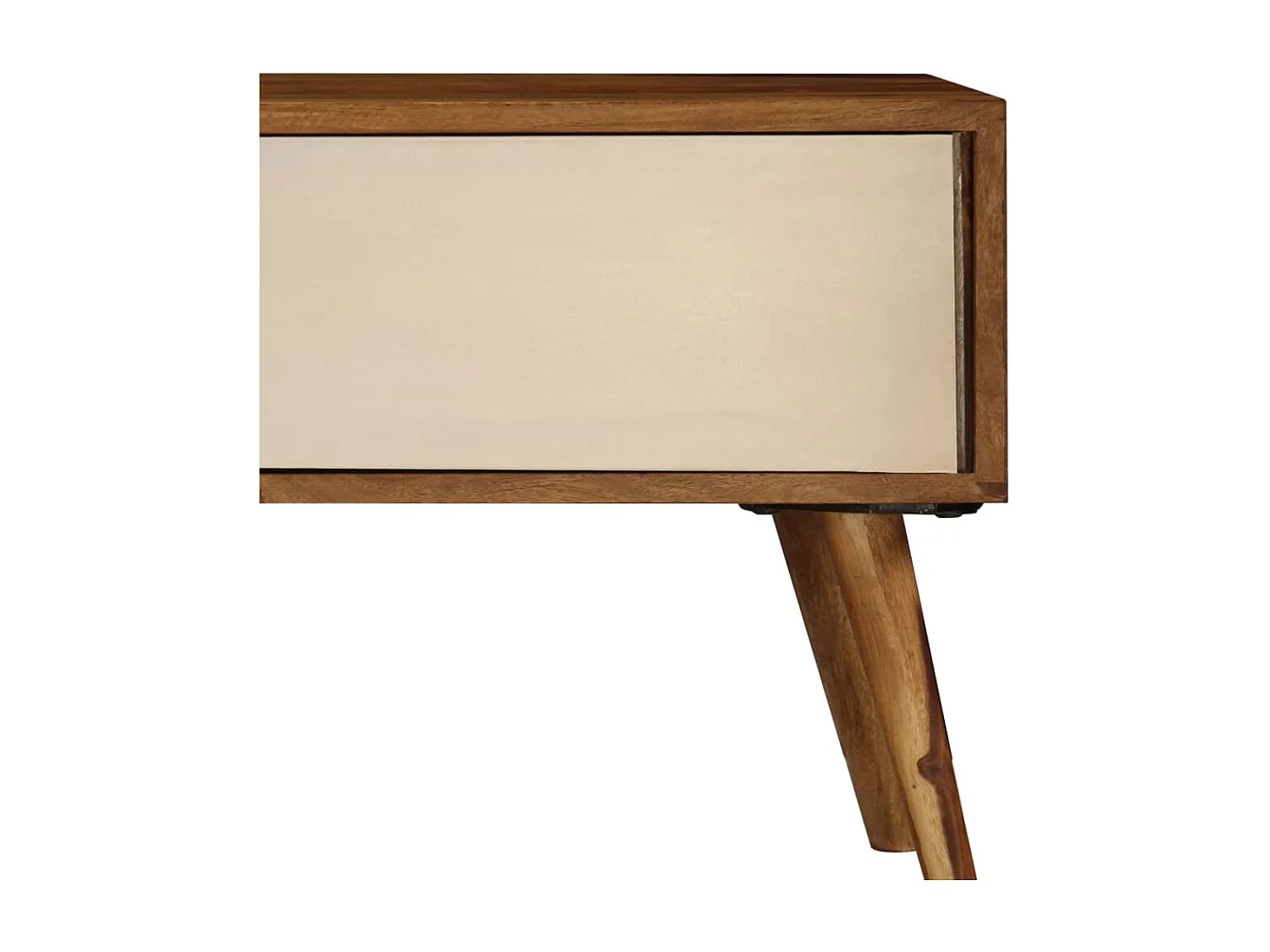 Mueble para TV madera maciza de sheesham 140x30x40 cm