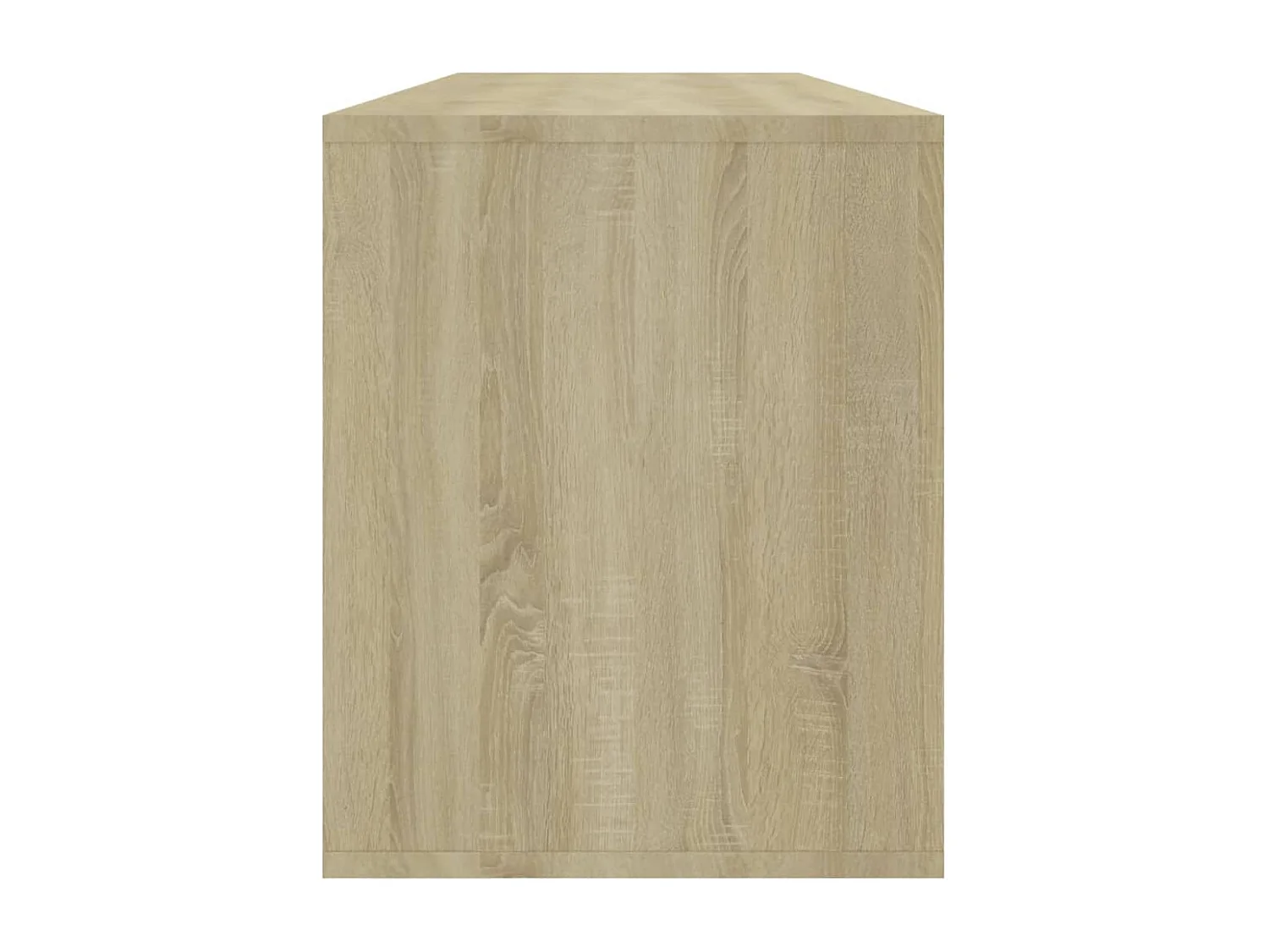Meuble TV chêne sonoma 130x35x50 cm bois d'ingénierie
