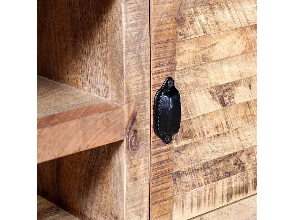 Tv-meubel 120x30x50 cm massief mangohout