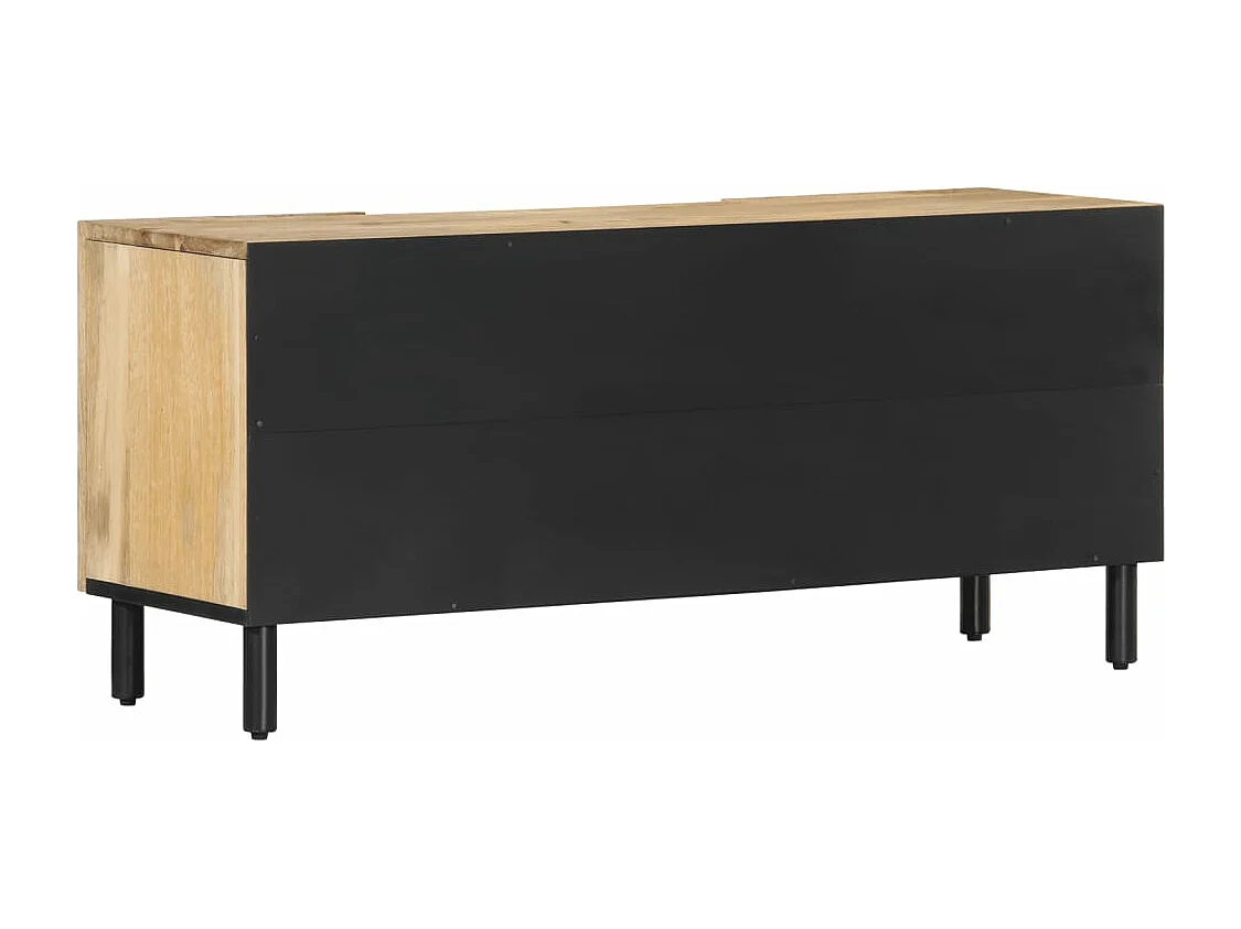 Meuble TV 105x33x46 cm Bois massif de manguier