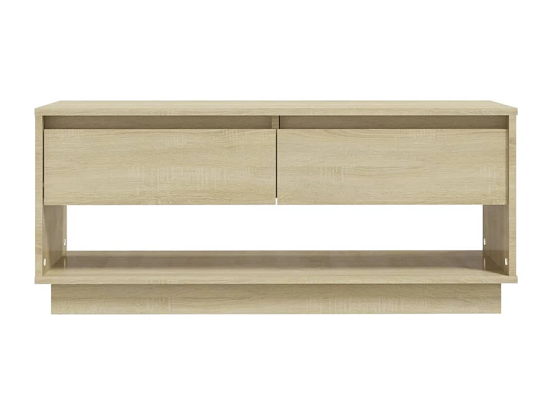 Meuble TV Chêne sonoma 102x41x44 cm Aggloméré