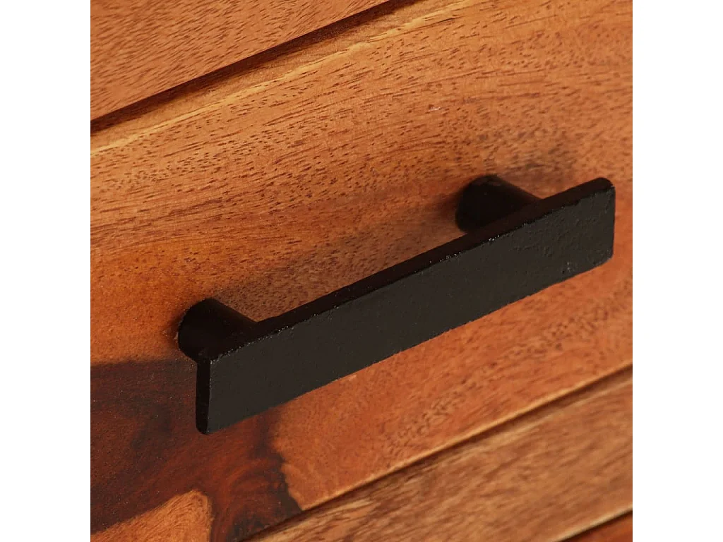 Meuble TV 110x30x40 cm Bois solide