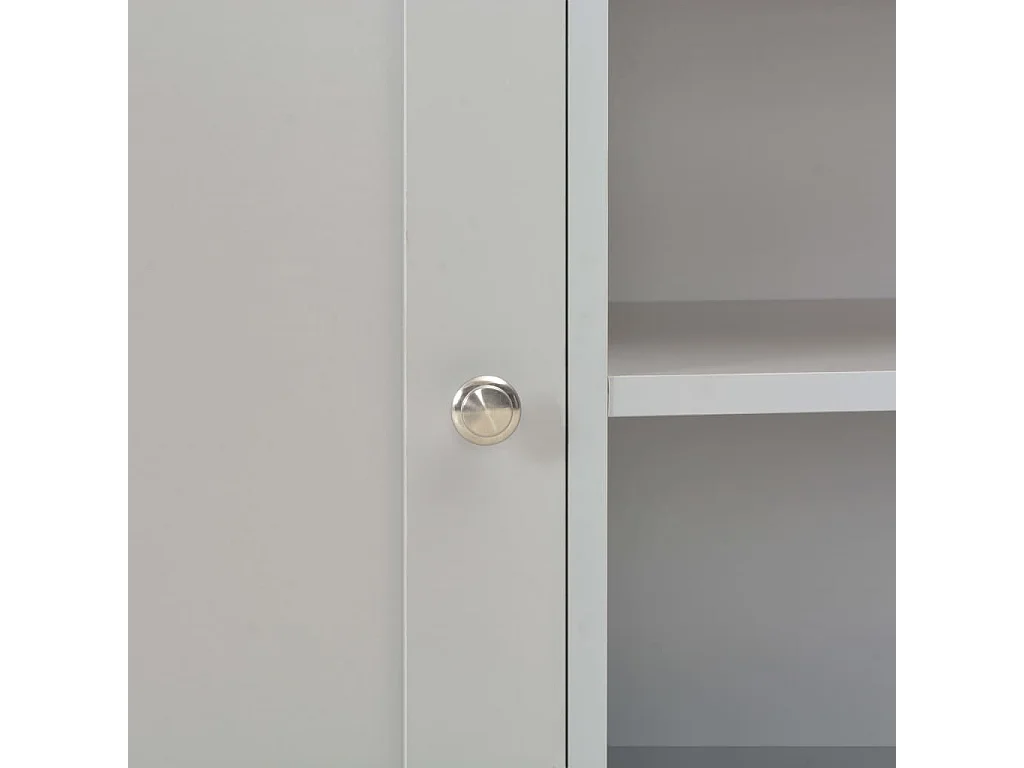 Tv-meubel 95x39x58 cm grijs