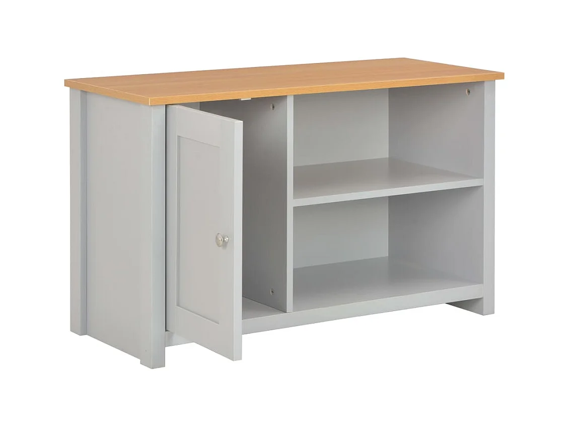 Mueble para el televisor gris 95x39x58 cm