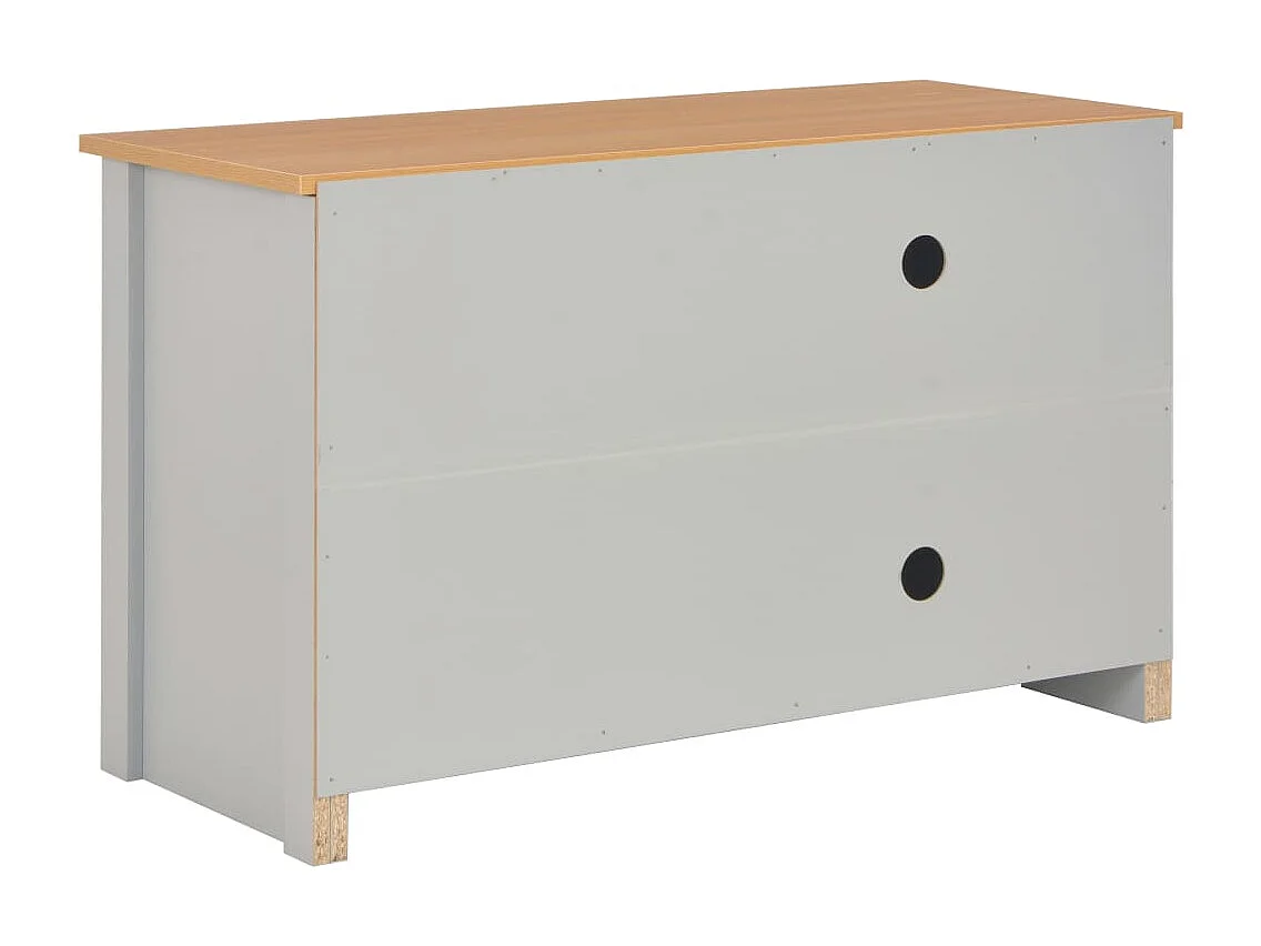 Meuble TV Gris 95 x 39 x 58 cm