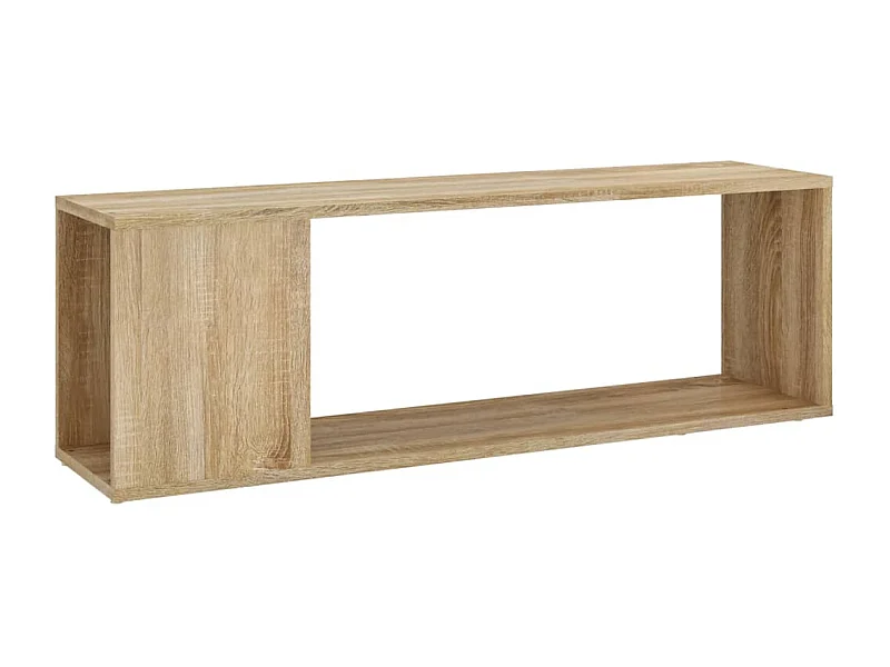 Meuble TV Chêne sonoma 100x24x32 cm Aggloméré