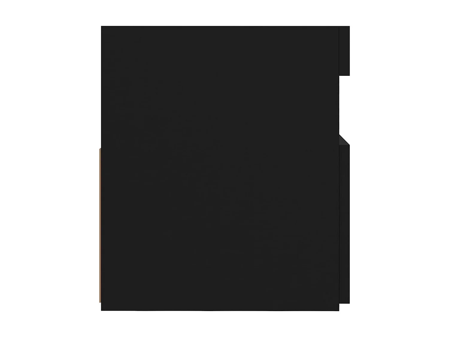 Meuble TV avec lumières LED noir 120x35x40 cm