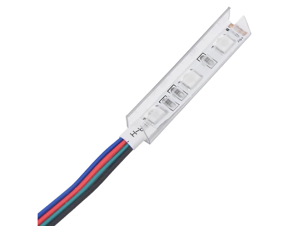 Meuble TV avec lumières LED Chêne fumé 90x39x30 cm