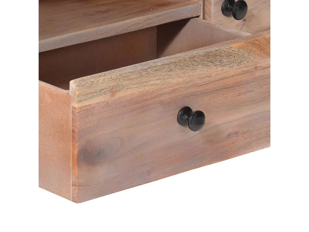 Tv-meubel 118x30x40 cm massief acaciahout