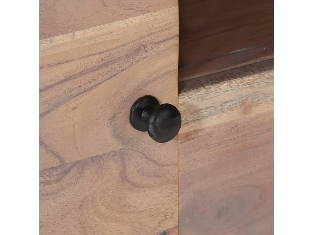 Tv-meubel 118x30x40 cm massief acaciahout