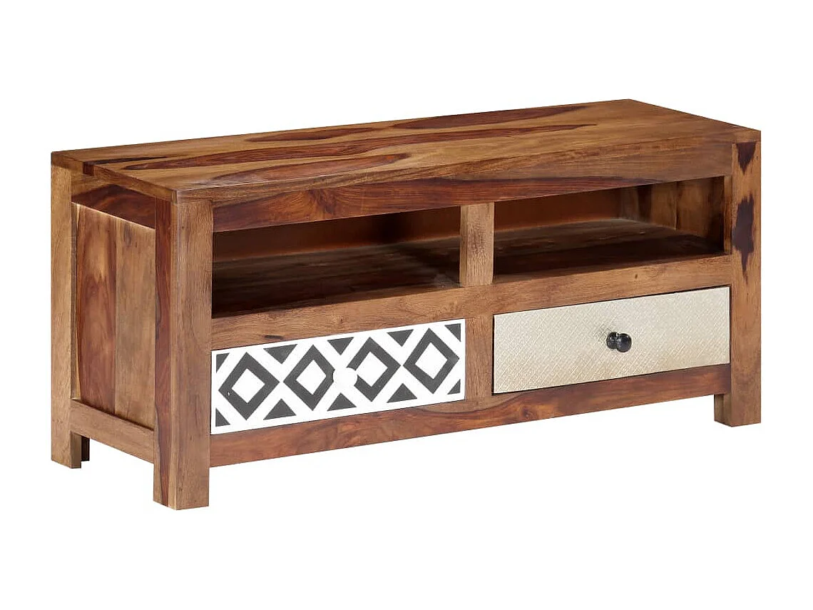 Tv-meubel 90x30x40 cm massief acaciahout