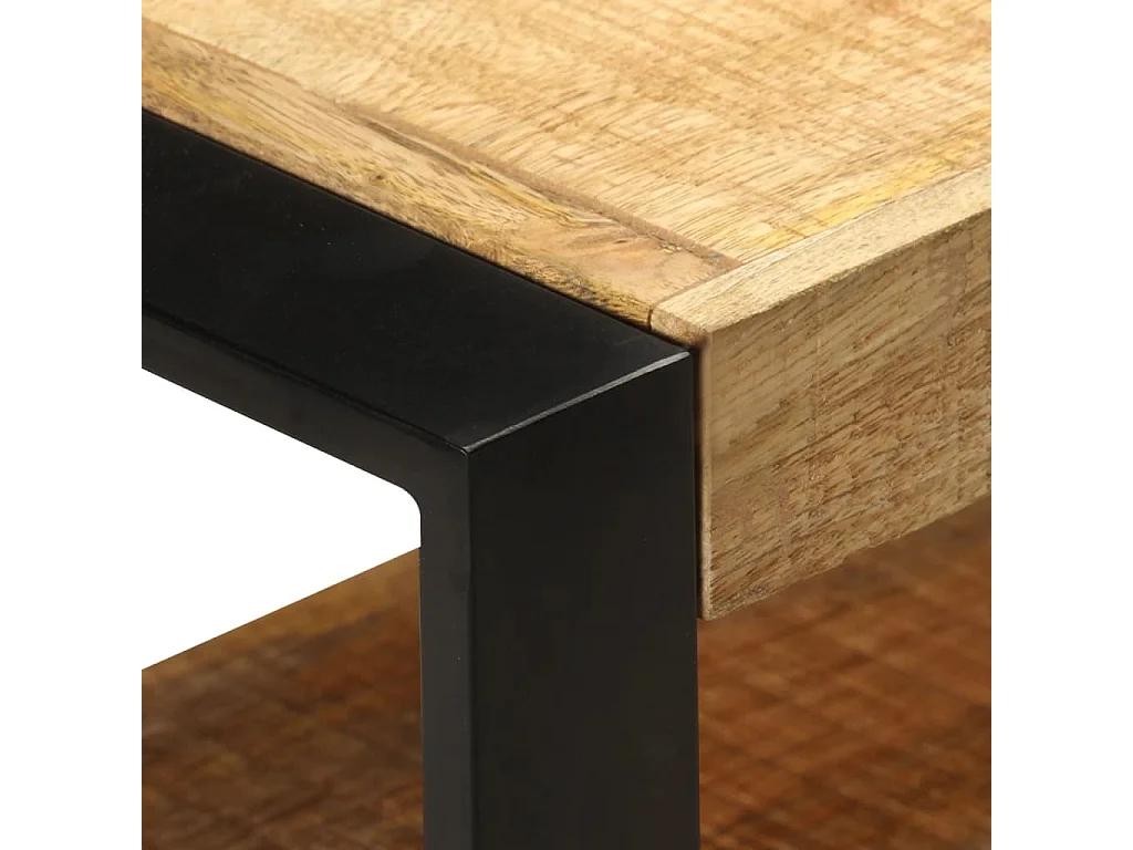 Móvel de TV 150x30x45 cm madeira de mangueira maciça