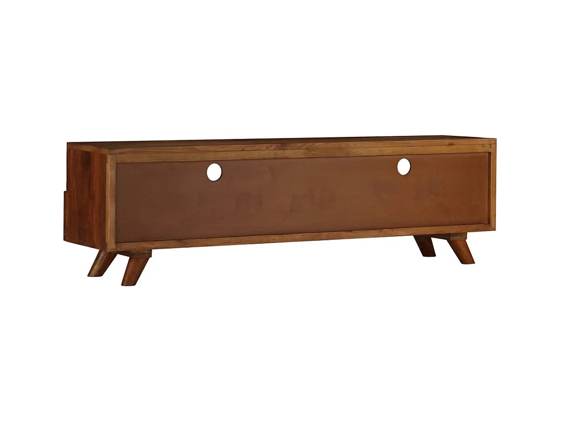 Meuble TV Bois de récupération solide 140 x 30 x 40 cm