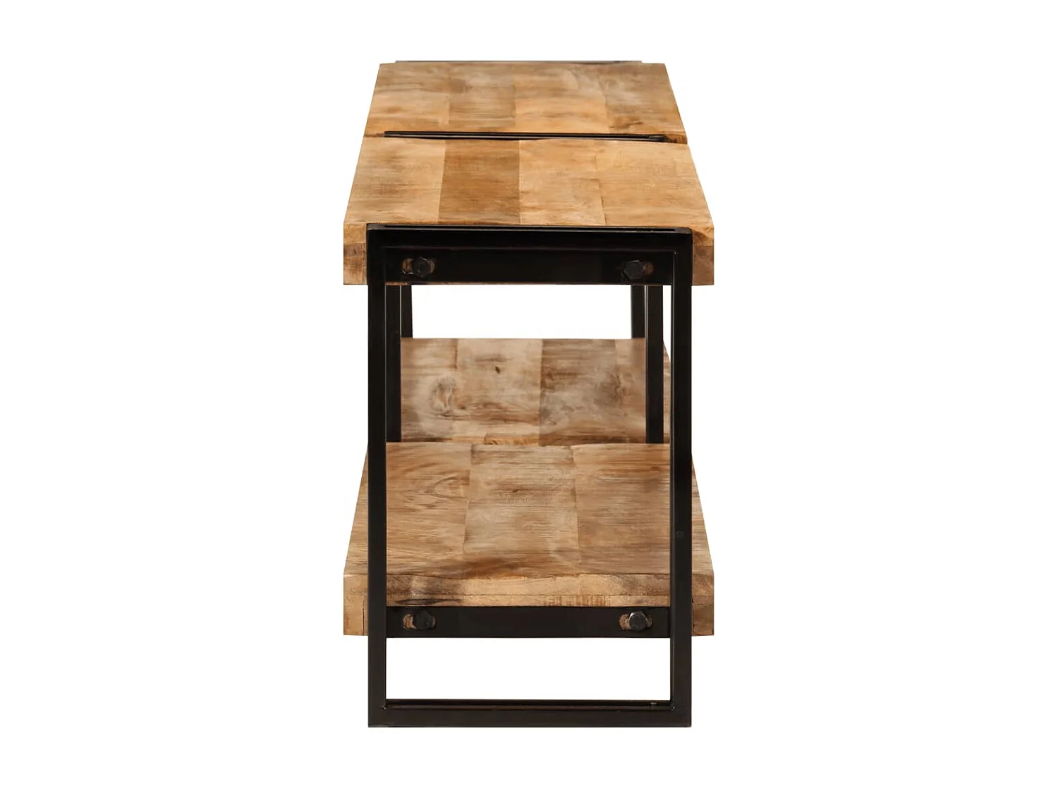 Meuble TV 180x30x40 cm bois massif de manguier