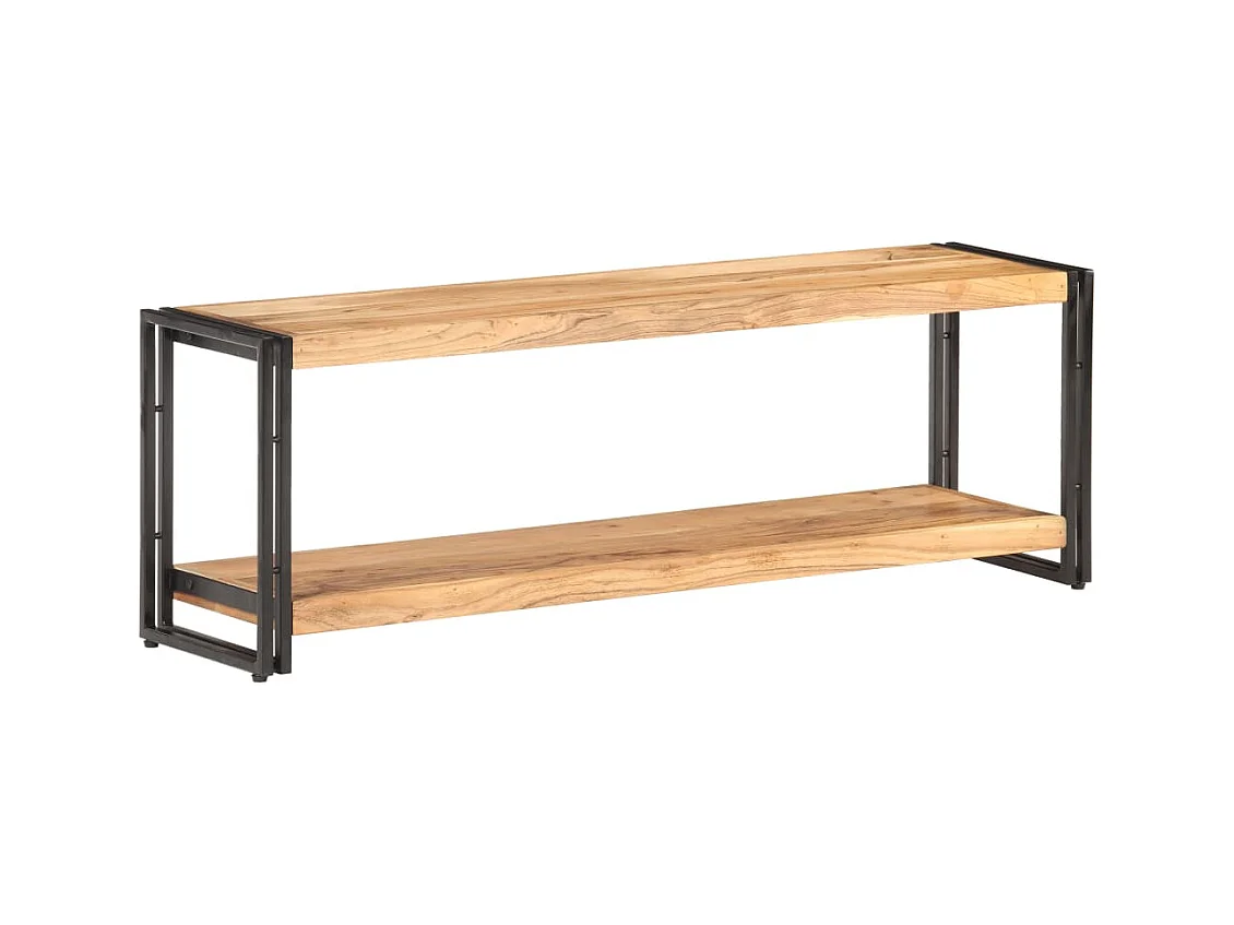 Meuble TV 120x30x40 cm Bois d'acacia massif