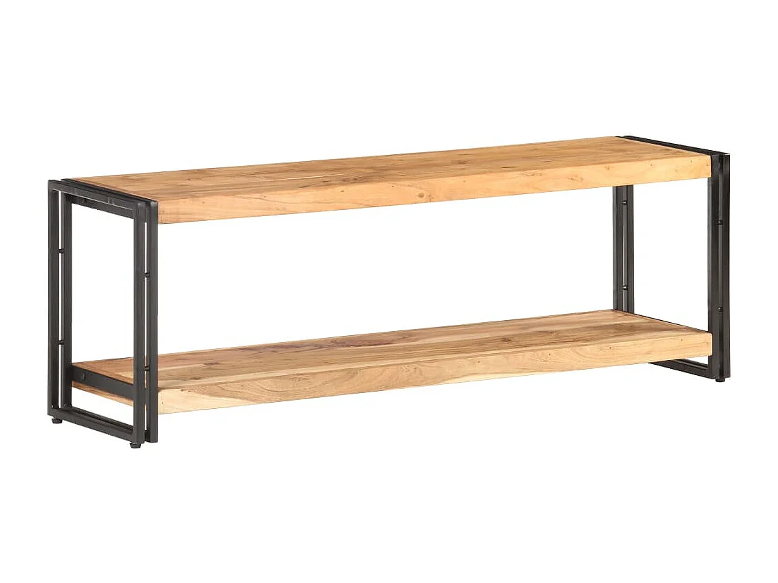 Meuble TV 120x30x40 cm Bois d'acacia massif