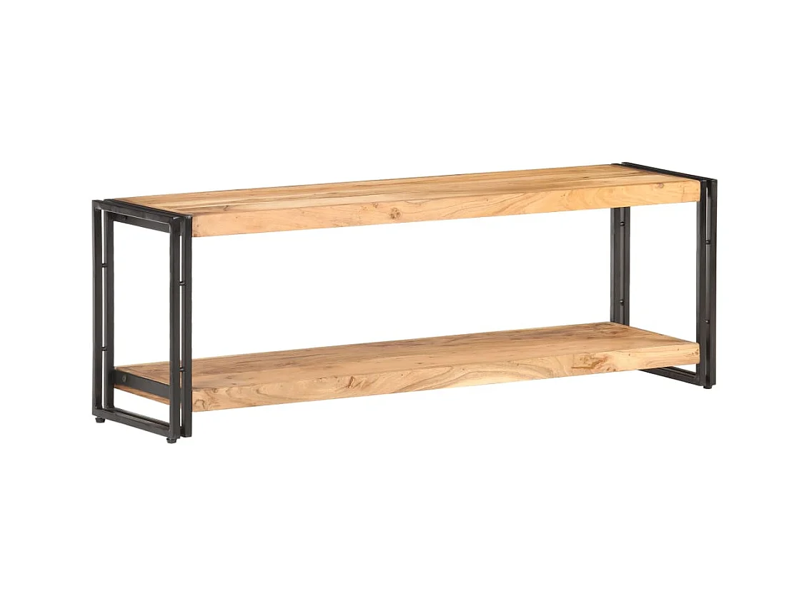 Meuble TV 120x30x40 cm Bois d'acacia massif