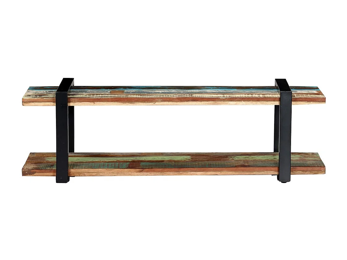 Meuble TV 130 x 40 x 40 cm Bois de récupération massif