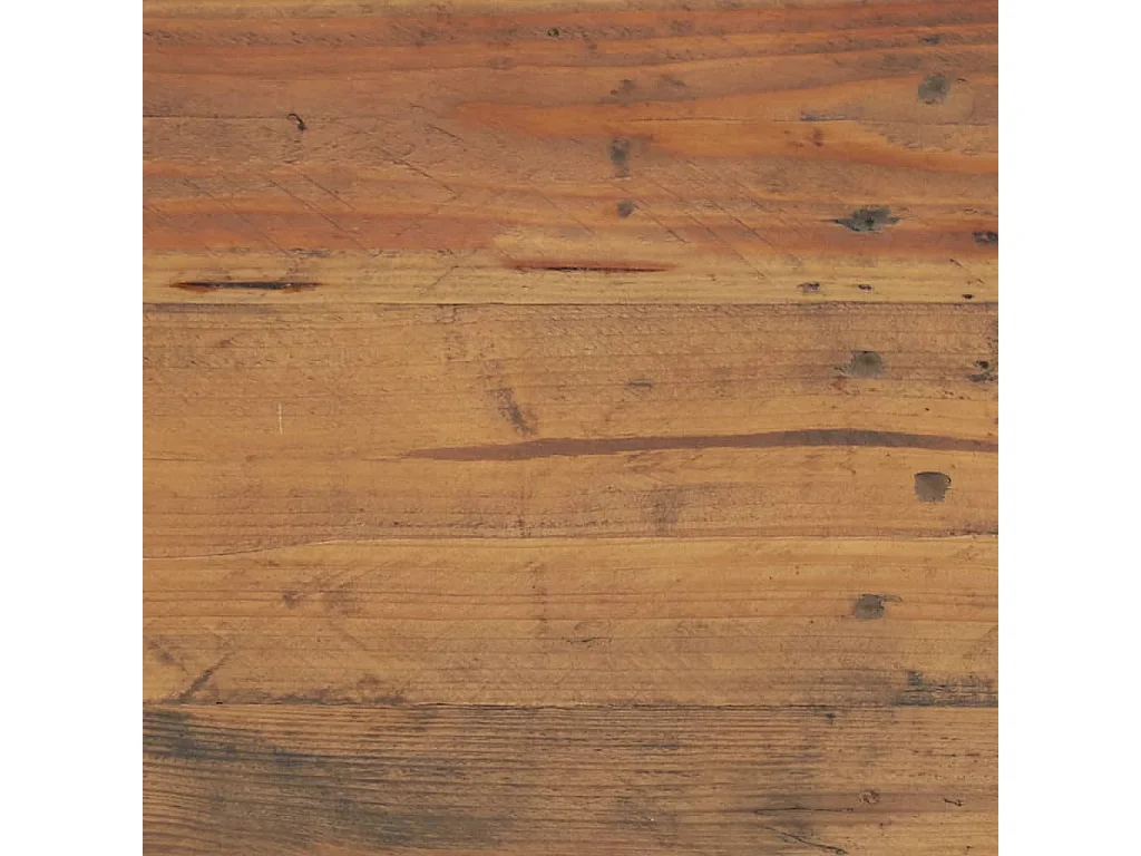 Mueble para TV madera maciza pino reciclada marrón 110x35x48 cm