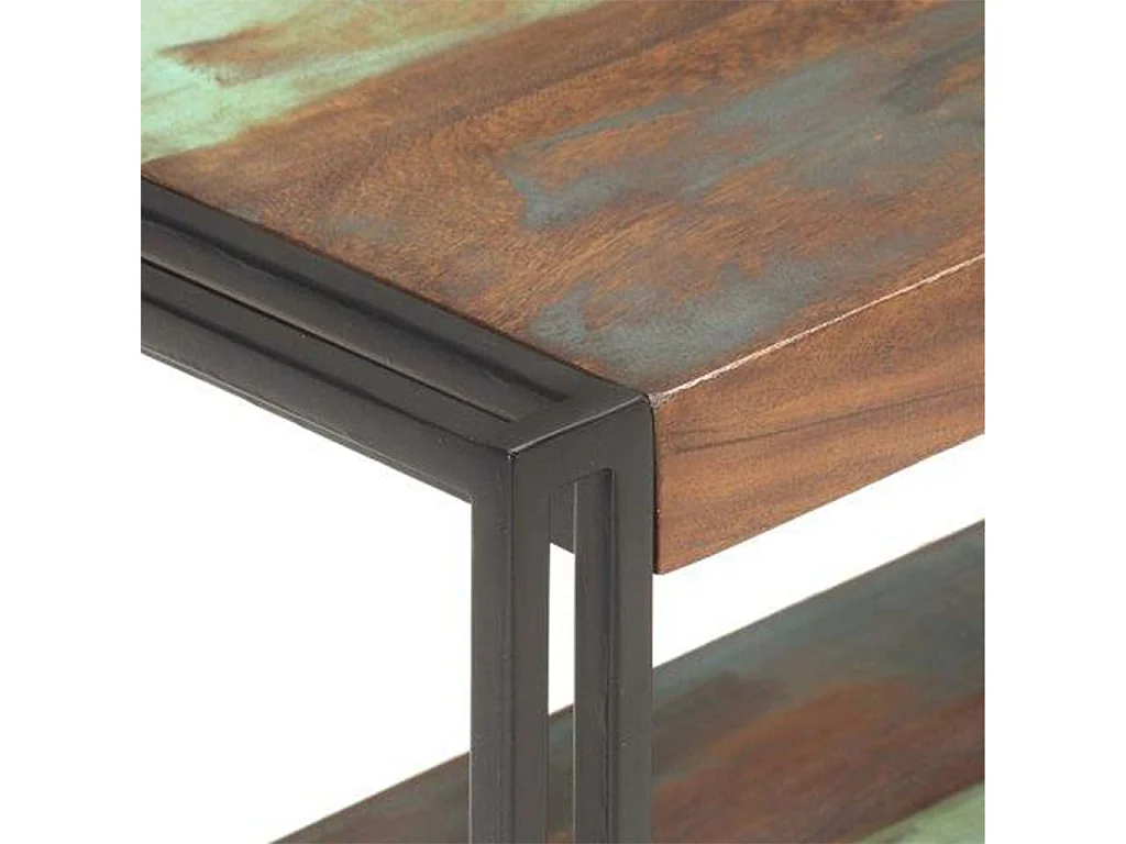 Meuble TV 150x30x40 cm Bois de récupération massif