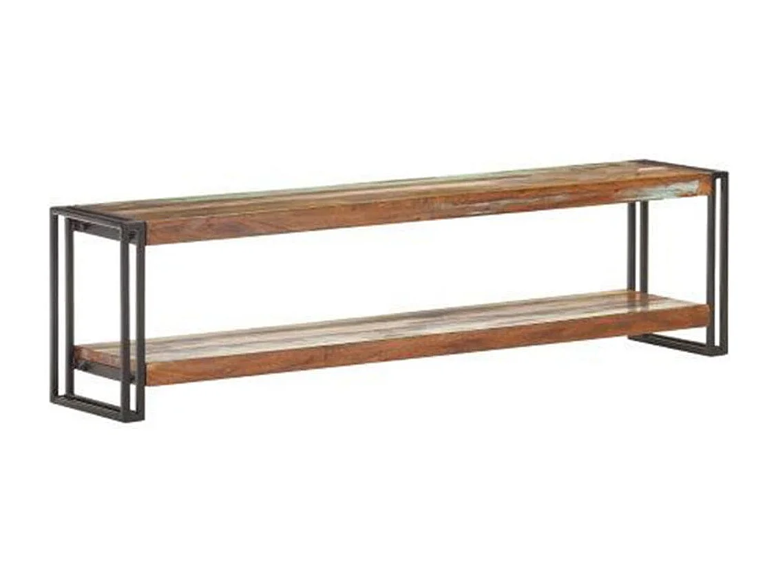 Meuble TV 150x30x40 cm Bois de récupération massif
