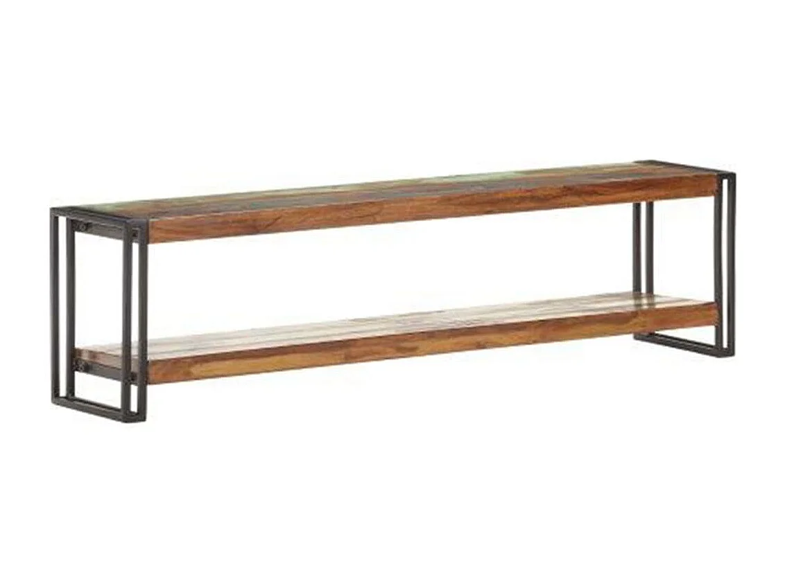 Meuble TV 150x30x40 cm Bois de récupération massif