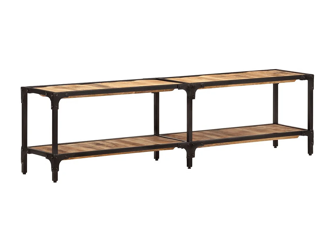 Tv-meubel 150x30x41 cm massief mangohout