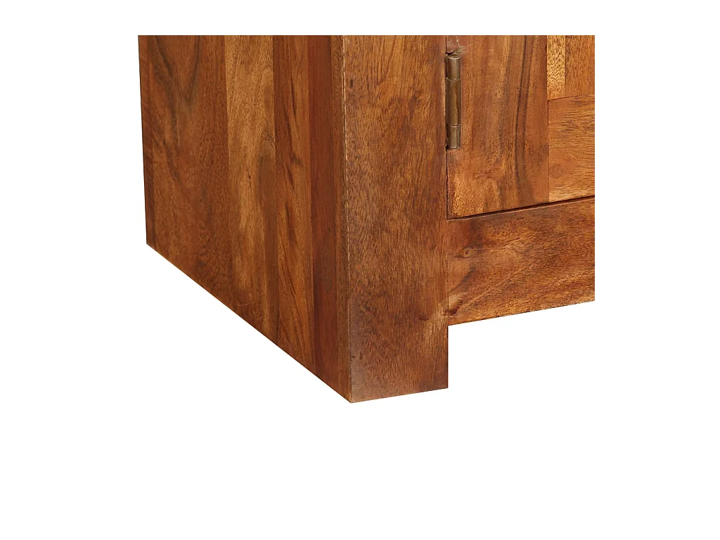 Móvel TV madeira maciça c/ acabamento a mel 120x30x40 cm