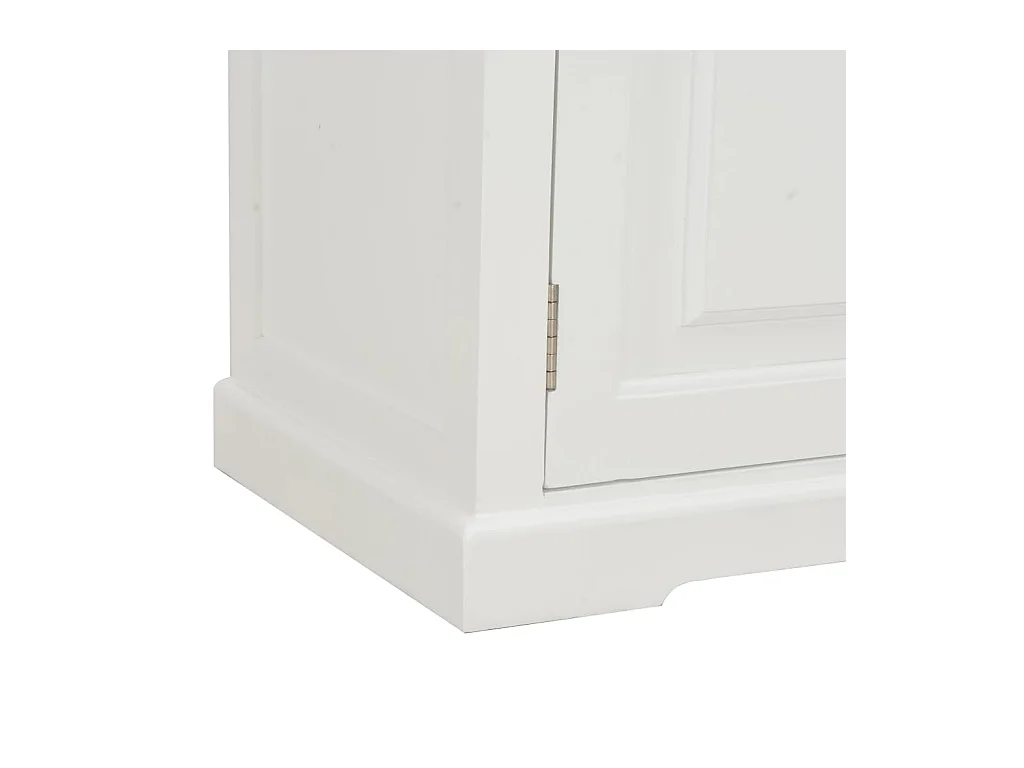 Meuble TV Blanc 90 x 30 x 40 cm Bois
