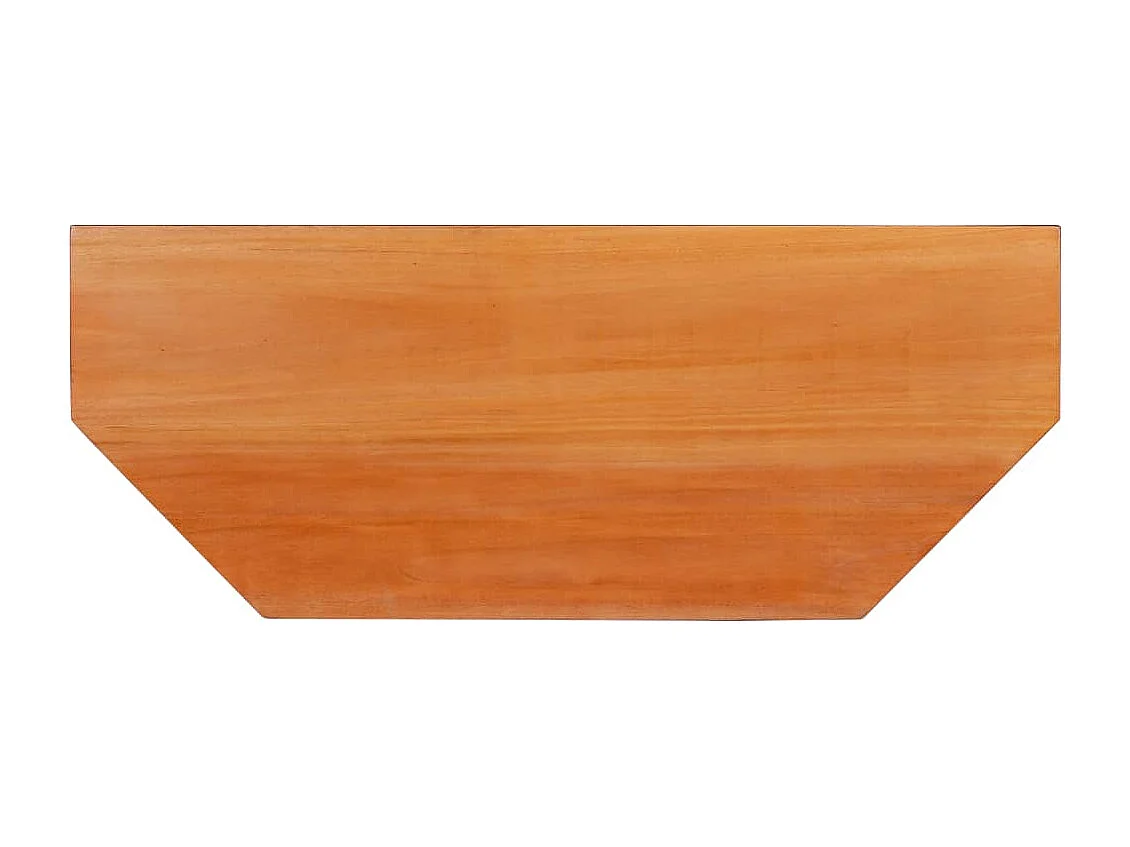 Mueble para TV de madera maciza de caoba 100x40x45 cm