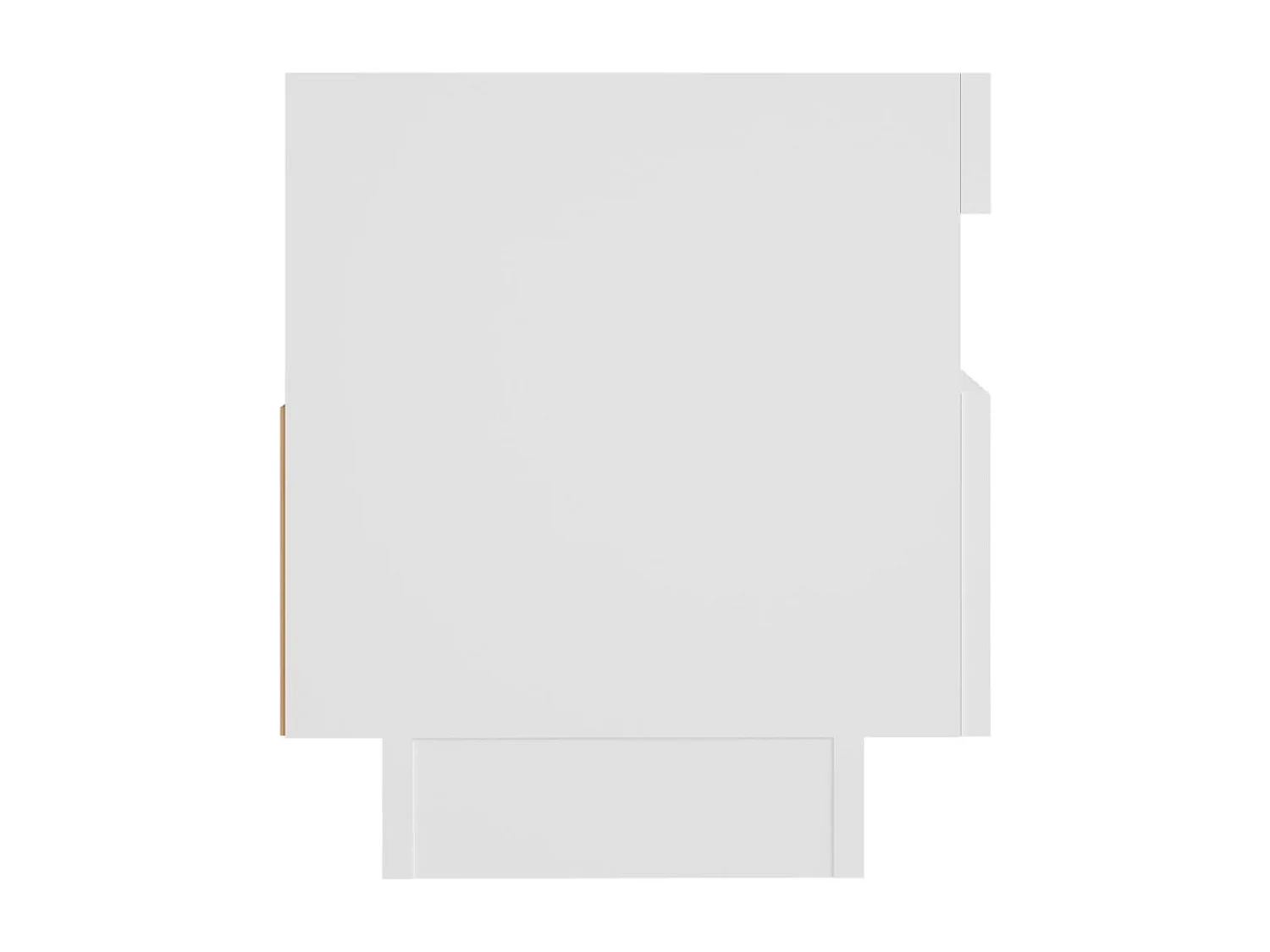 Mueble para TV con luces LED blanco 80x35x40 cm