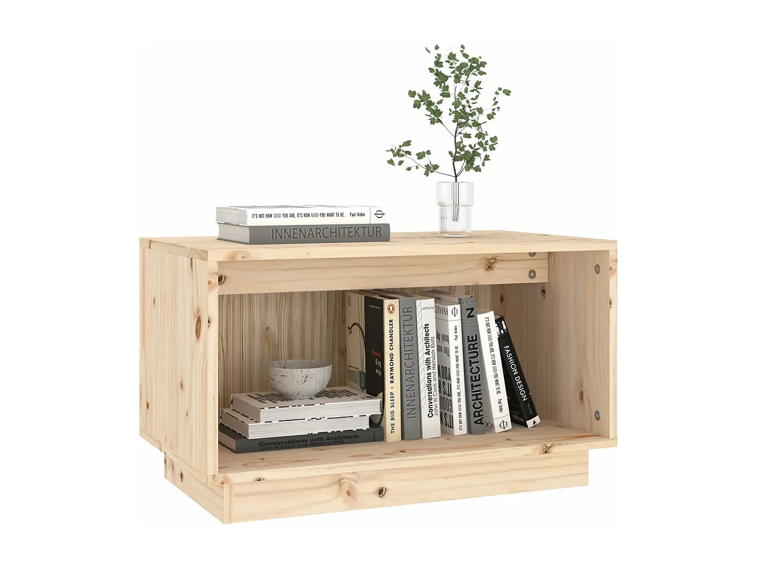 Meuble TV 60x35x35 cm Bois de pin massif