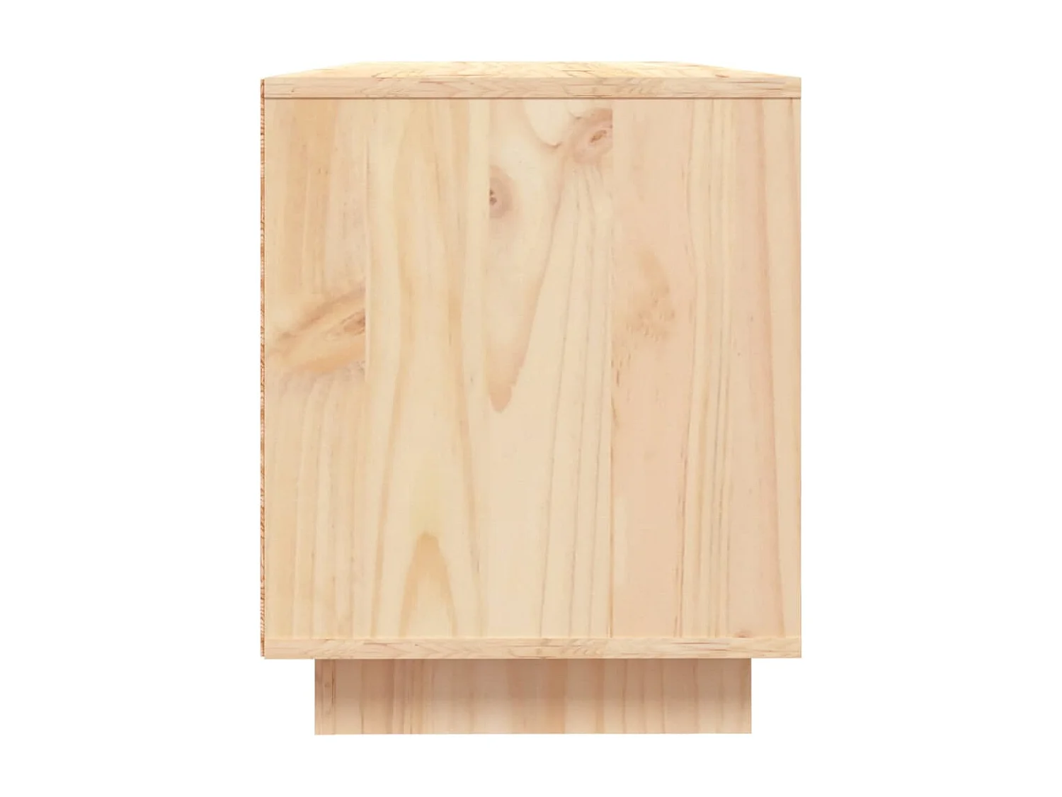 Tv-meubel 110,5x35x44 cm massief grenenhout