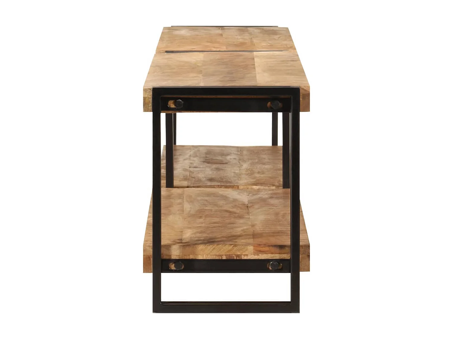 Meuble TV 200x30x40 cm bois massif de manguier