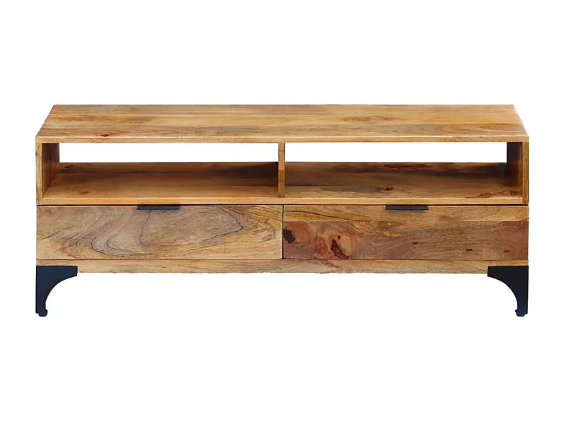 Mueble para TV madera de mango 120x35x45 cm